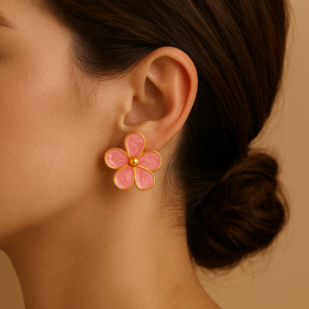 Golden Garden Earrings