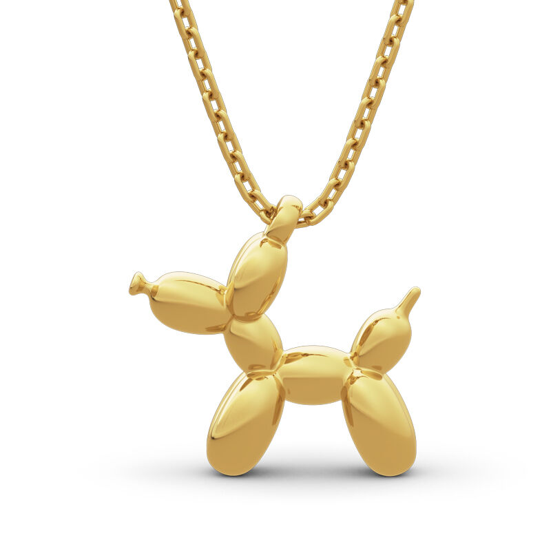 Balloon Pup Necklace