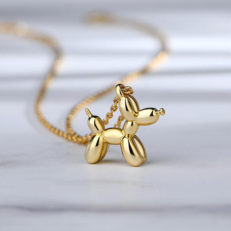 Balloon Pup Necklace