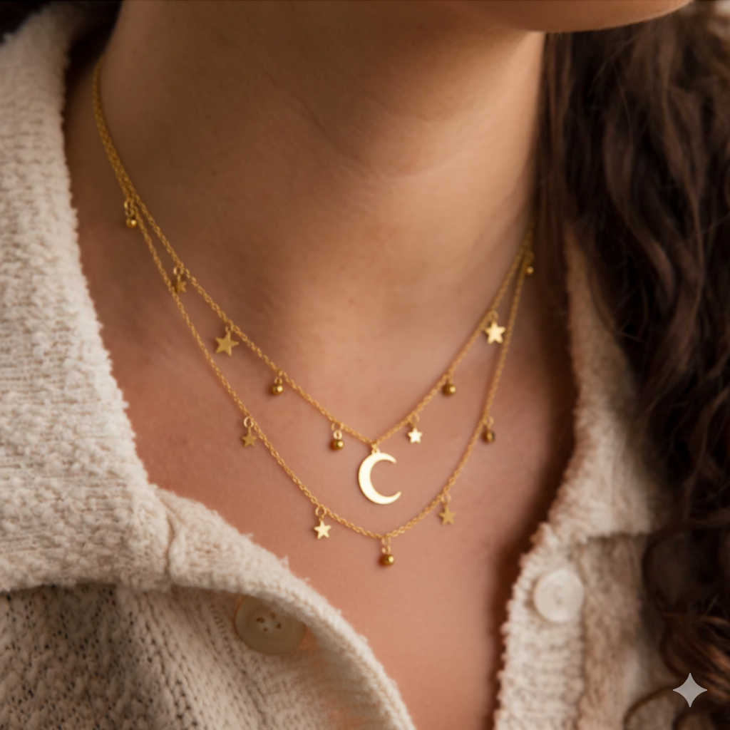 The Moonlit Sky Necklace