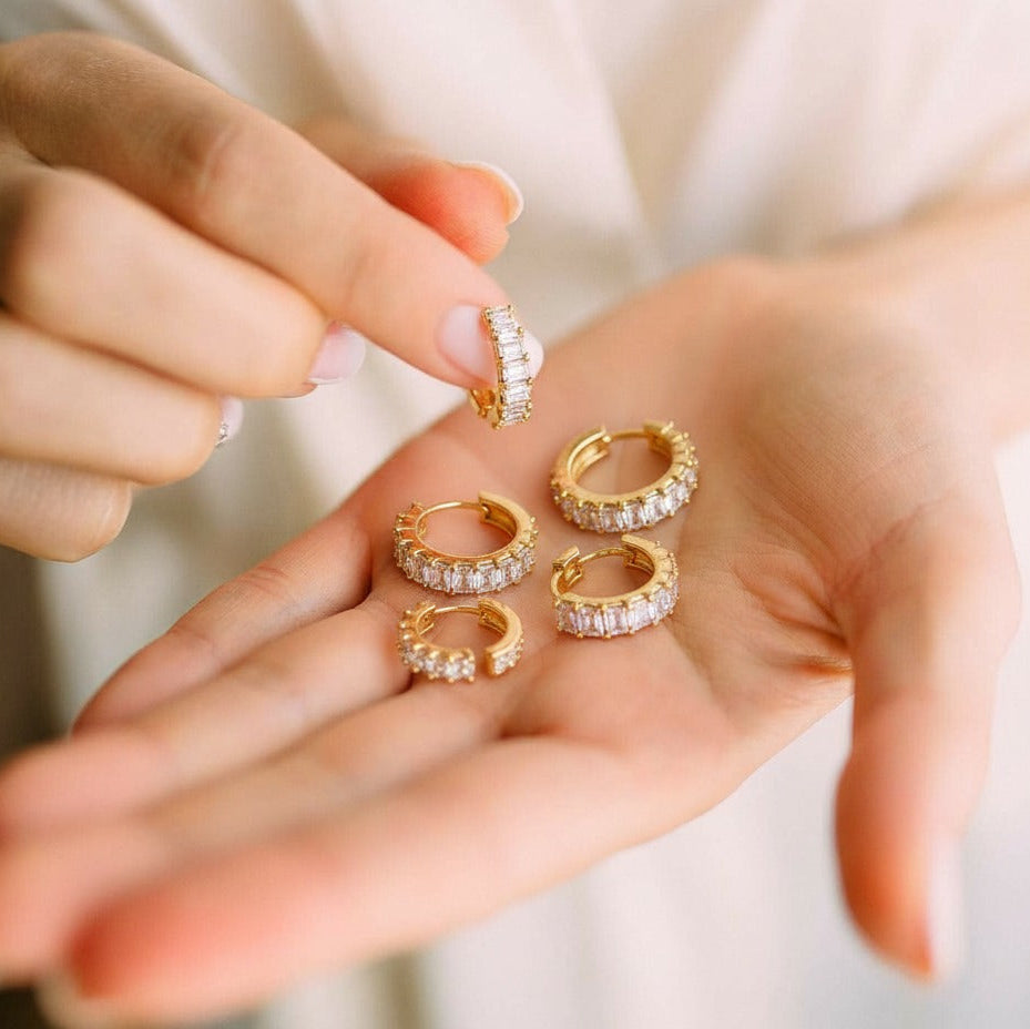 The Celeste Trio Earrings