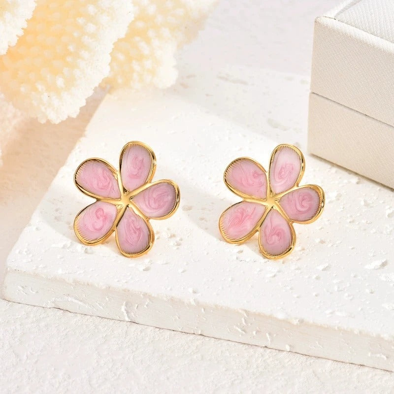 Golden Garden Earrings