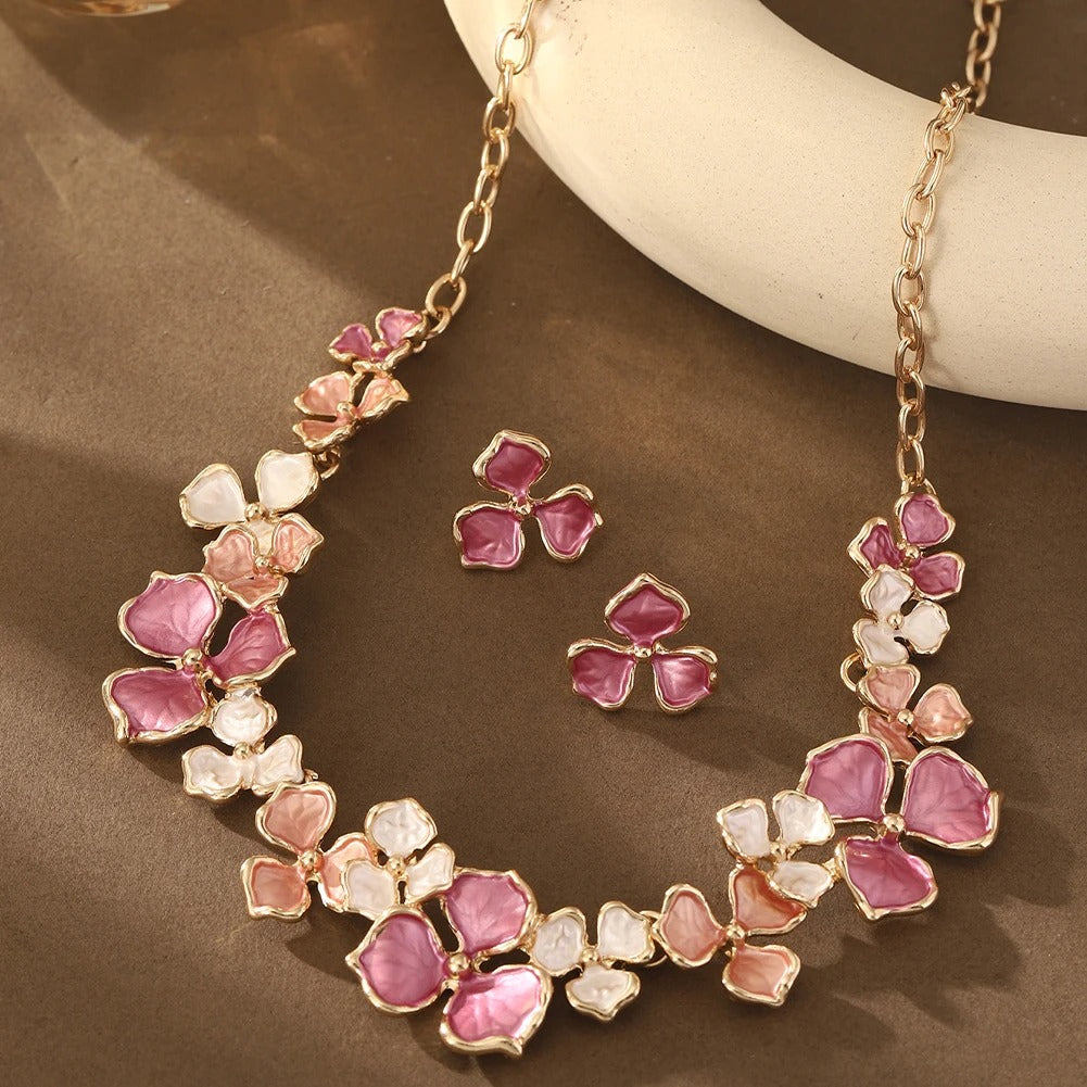The Petal Cascade Necklace