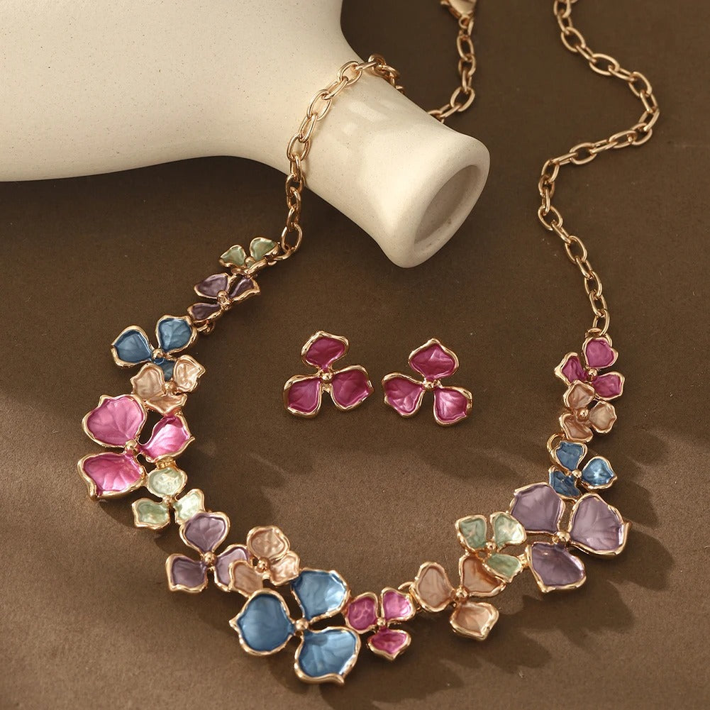 The Petal Cascade Necklace