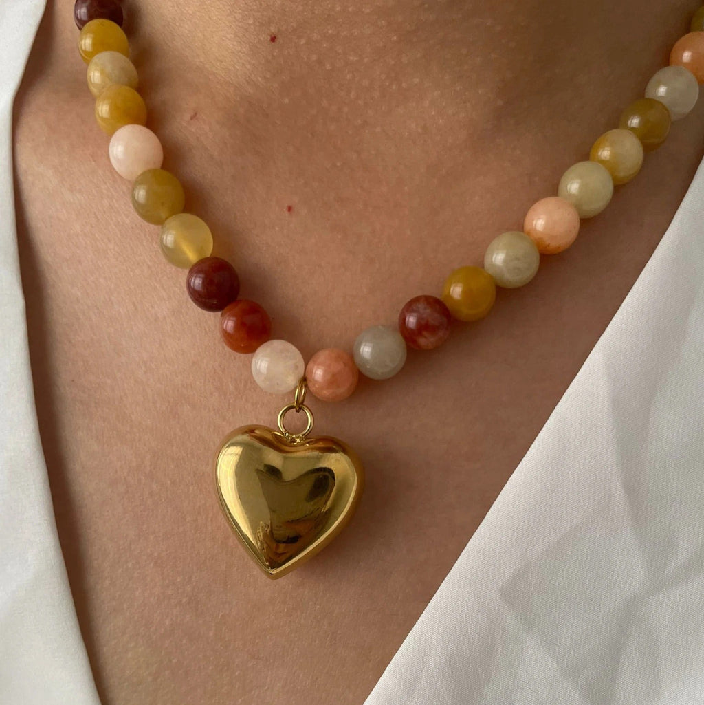 The Golden Heart Harmony Necklace