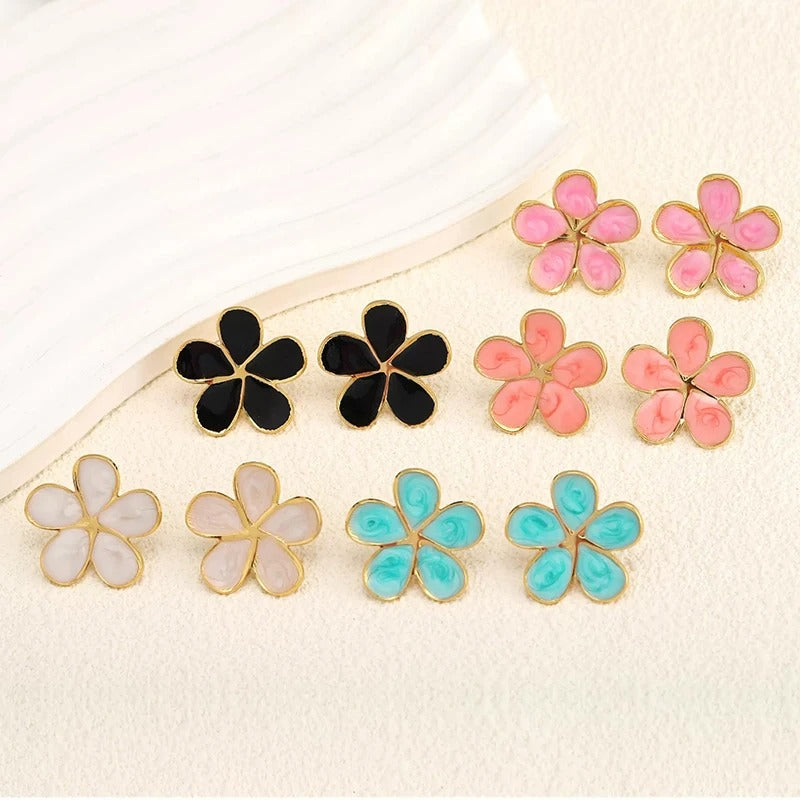 Golden Garden Earrings