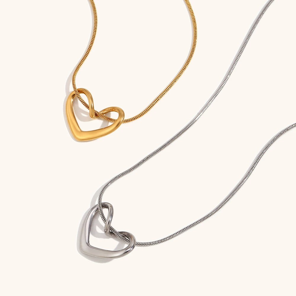 The Twisted Heart Necklace