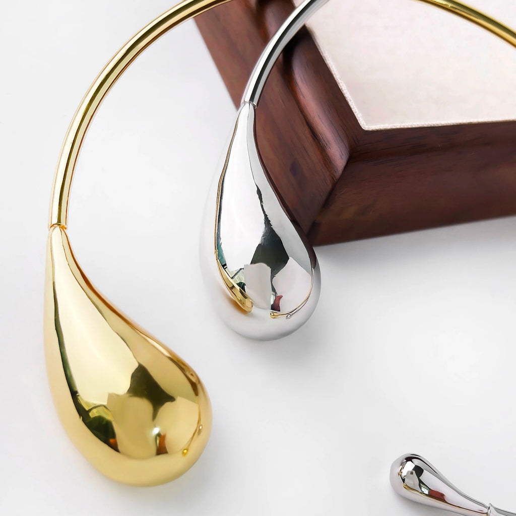 Luna Drop Collar Necklace