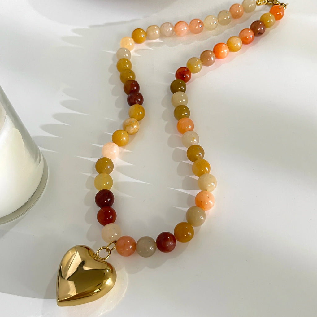 The Golden Heart Harmony Necklace