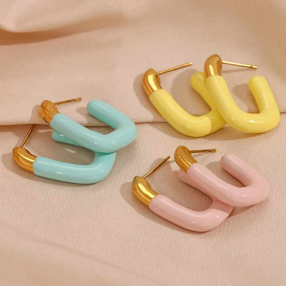 The Candy Square Hoops