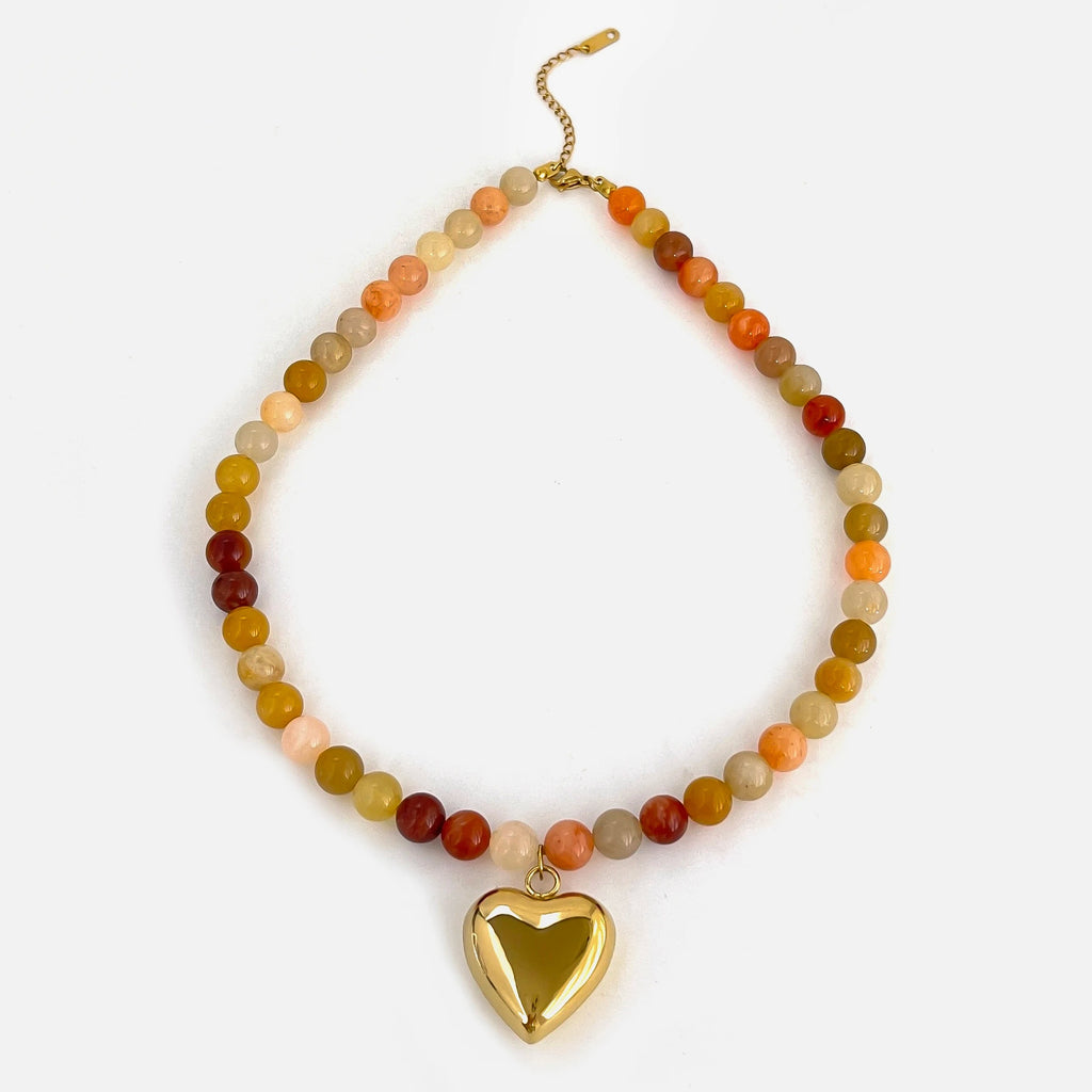 The Golden Heart Harmony Necklace