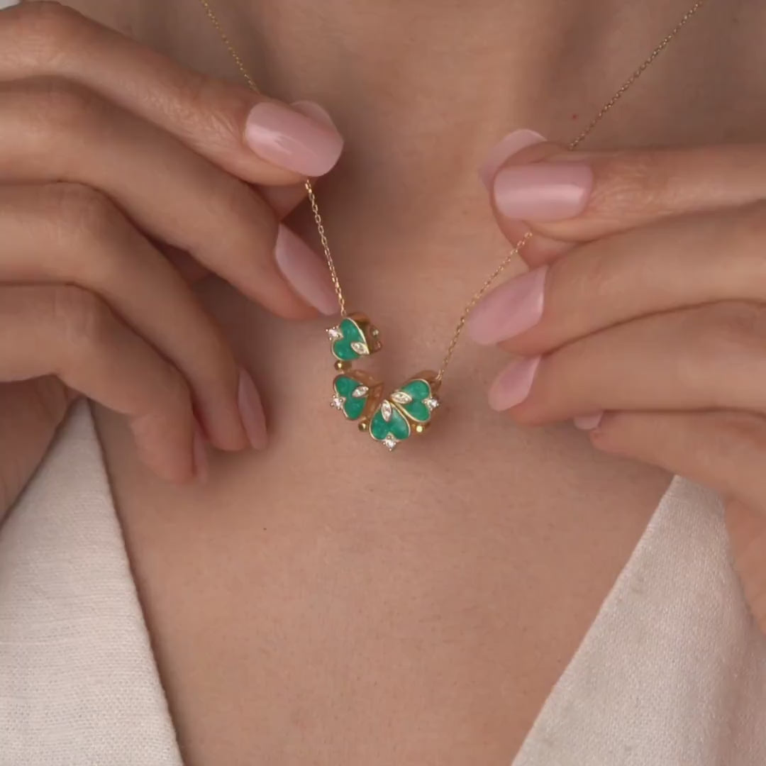 The Lucky Hearts Magnetic Necklace